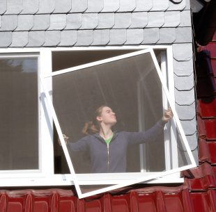 Spannrahmen einsetzen